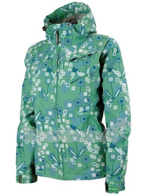 D�msk� bunda Horsefeathers Pastel mint daisy
