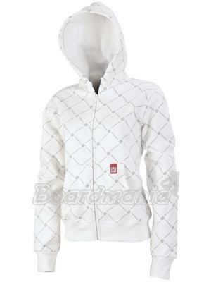Dámská mikina Horsefeathers Shell white cross