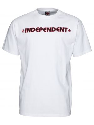 Pánské tričko Independent Bar Cross white