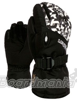 Dětské rukavice Level Matrix Jr black/white