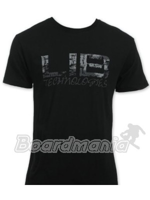 Tričko LibTech Logo black