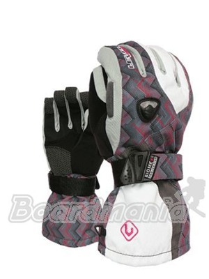 Dámské rukavice Level Butterfly black/grey