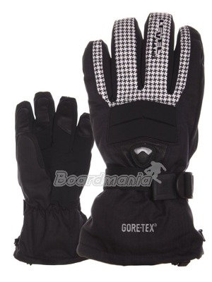 Rukavice Level jsou opravdovou �pi�kou pro snowboarding. Kvalitn� membr�na GoreTex s velkou prody�nost� a absolutn� nepromokavost� je dopln�na spoustou vychyt�vek.