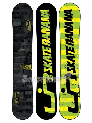 Snowboard Lib Tech Skate Banana BTX wide grey/black
