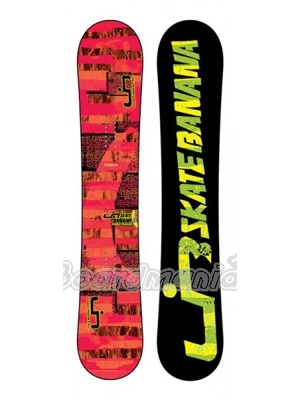 Snowboard Lib Tech Skate Banana BTX red