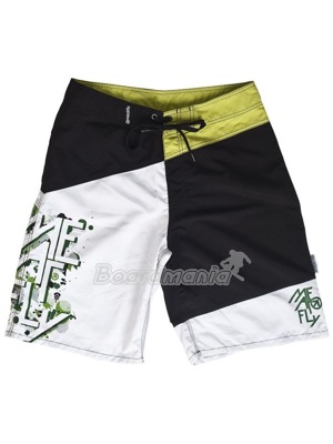 Pánské šortky Meatfly Joker white/green