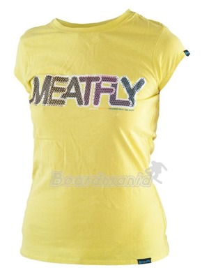 Dámské tričko MeatFly Cyanide F yellow