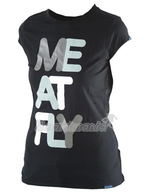 Tri�ko s origin�ln� �e�en�m potiskem. Velk� t��barevn� n�pis MeatFly je rozd�len do t�� ��dk�. V�razn� design. Klasick� st�ih.