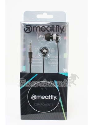 Sluchátka Meatfly Metal bullet black