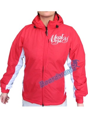 D�msk� bunda Meatfly Chocolate RED