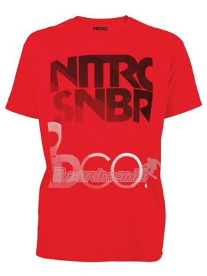 Tričko Nitro SNBRD CO. red
