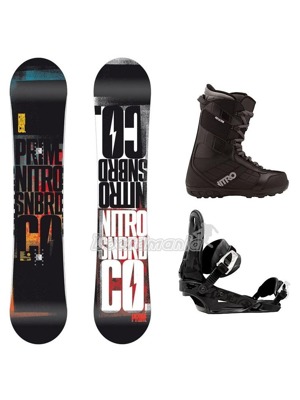 Snowboard komplet Nitro Prime Propaganda Zero wide