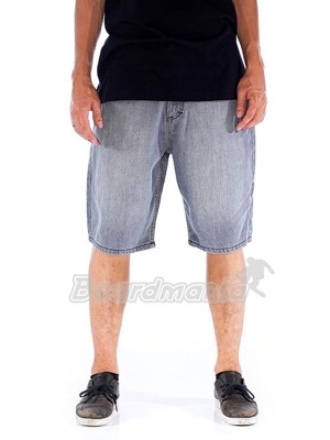 Pánské kraťasy Nugget Liberty grey denim