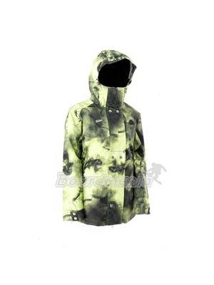 Dámská bunda Nugget Saloma smoke/ herbal/ green/ print