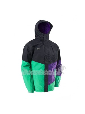 Pánská bunda Nugget Relief green/ black/ purple
