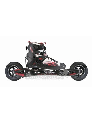 Outdoor brusle z nov� �ady NORDIC IN-LINE pro bruslen� v p��rod�. Softov� anatomick� hybridn� bota - Trigonomic Fit , nafukovac� kola 6,25", lo�iska Powerslide Rustproof/608.