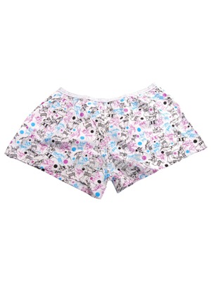 Dámské Boxerky Space cats white