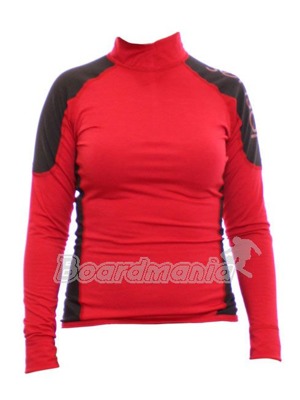 Sensor Thermo EVO tričko dl. rukáv dámské červená/černá
