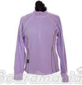 Dámská mikina Sensor Smartfleece se zipem fialová
