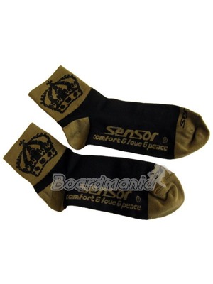 Ponožky Sensor Crown khaki