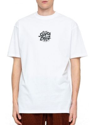 Pánské tričko Santa Cruz Wooten Crest white