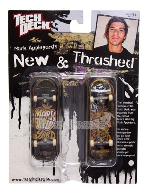 New & Trashed fingerboard TechDeck Mark Appleyard