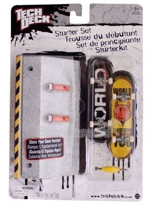 Fingerboard Starter Set World Industries sloupky