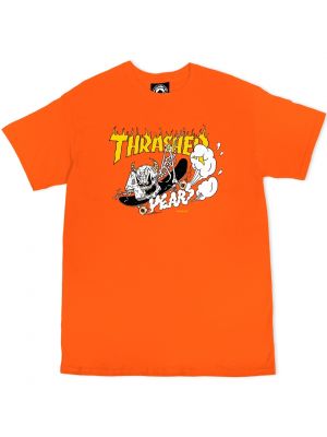 Pánské tričko Thrasher 40 Years Neckface orange