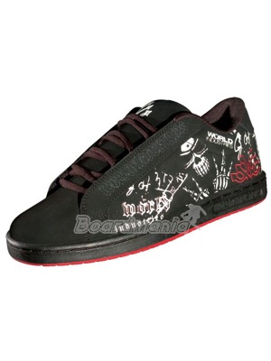 Skate boty World Industries Smith LE black bones