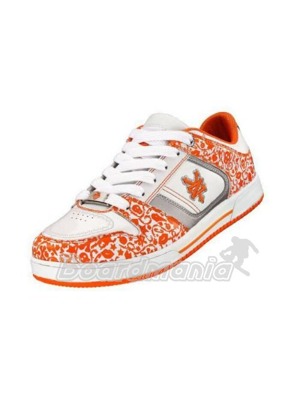 Skate boty Zoo York Pearl white/orange