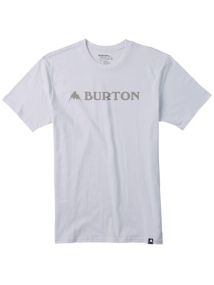 Pánské tričko Burton Mountain horizontal stout white