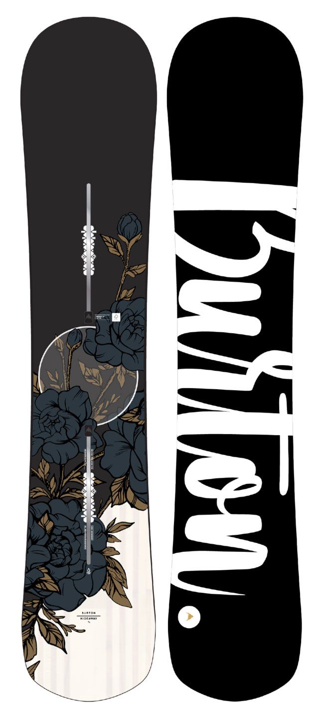 burton hideaway snowboard 2021 - Women's to for effortless fun and all Womens Hideaway Snowboard | 152