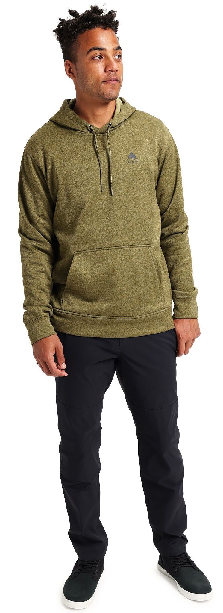 Mikina Burton Oak Pullover Martini olive heather
