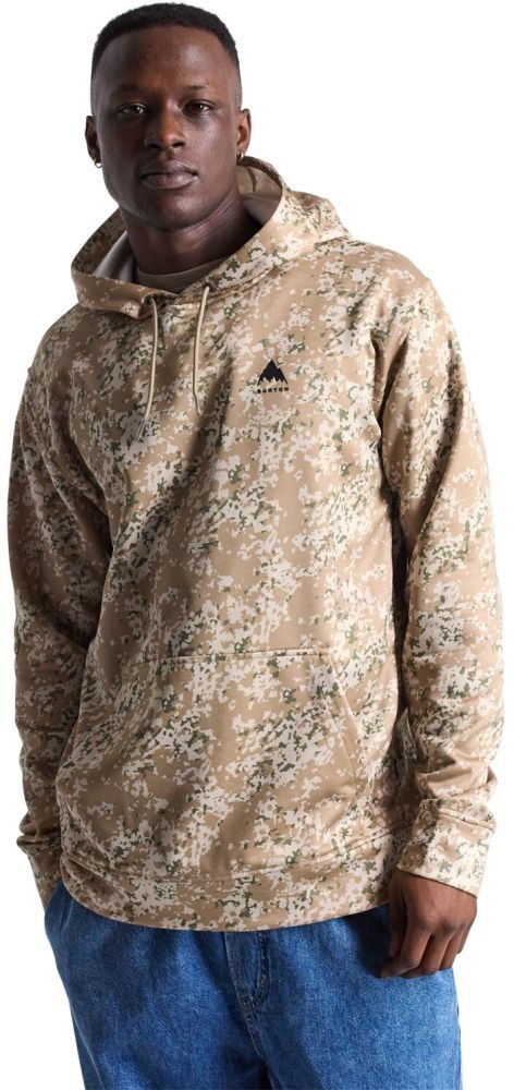 Mikina Burton Oak Po snowfall camo
