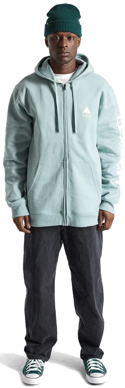 Mikina Burton Elite Full-Zip petrol green