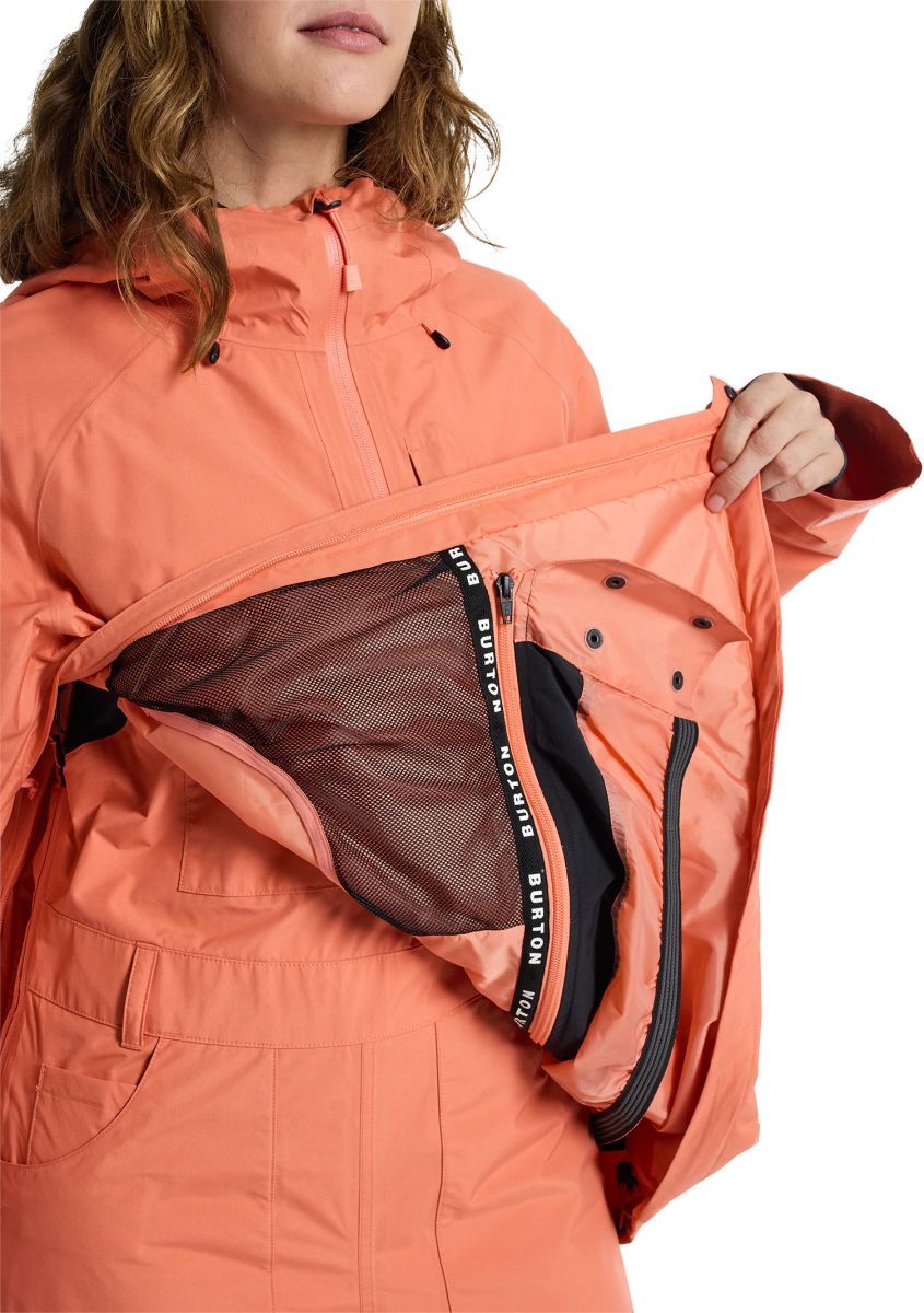 Dámská bunda Burton Gore-Tex 2L Pillowline Anorak peach echo