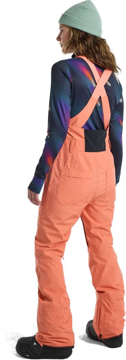 Dámské kalhoty Burton Avalon 2L Bib peach echo