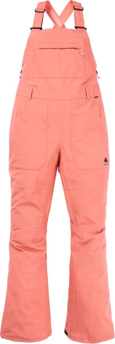 Dámské kalhoty Burton Avalon 2L Bib peach echo