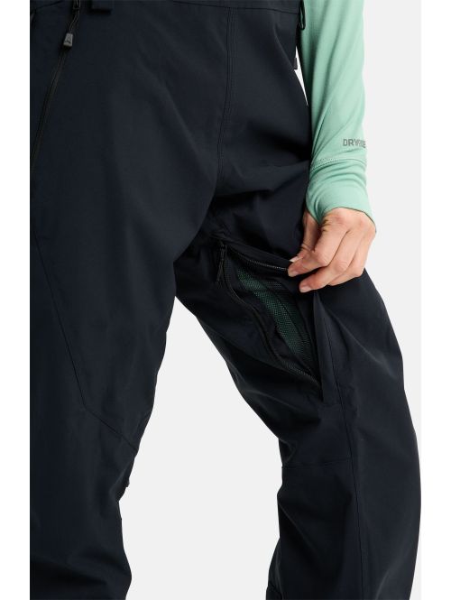 Dámské kalhoty Burton Reserve Stretch 2L Bibs true black