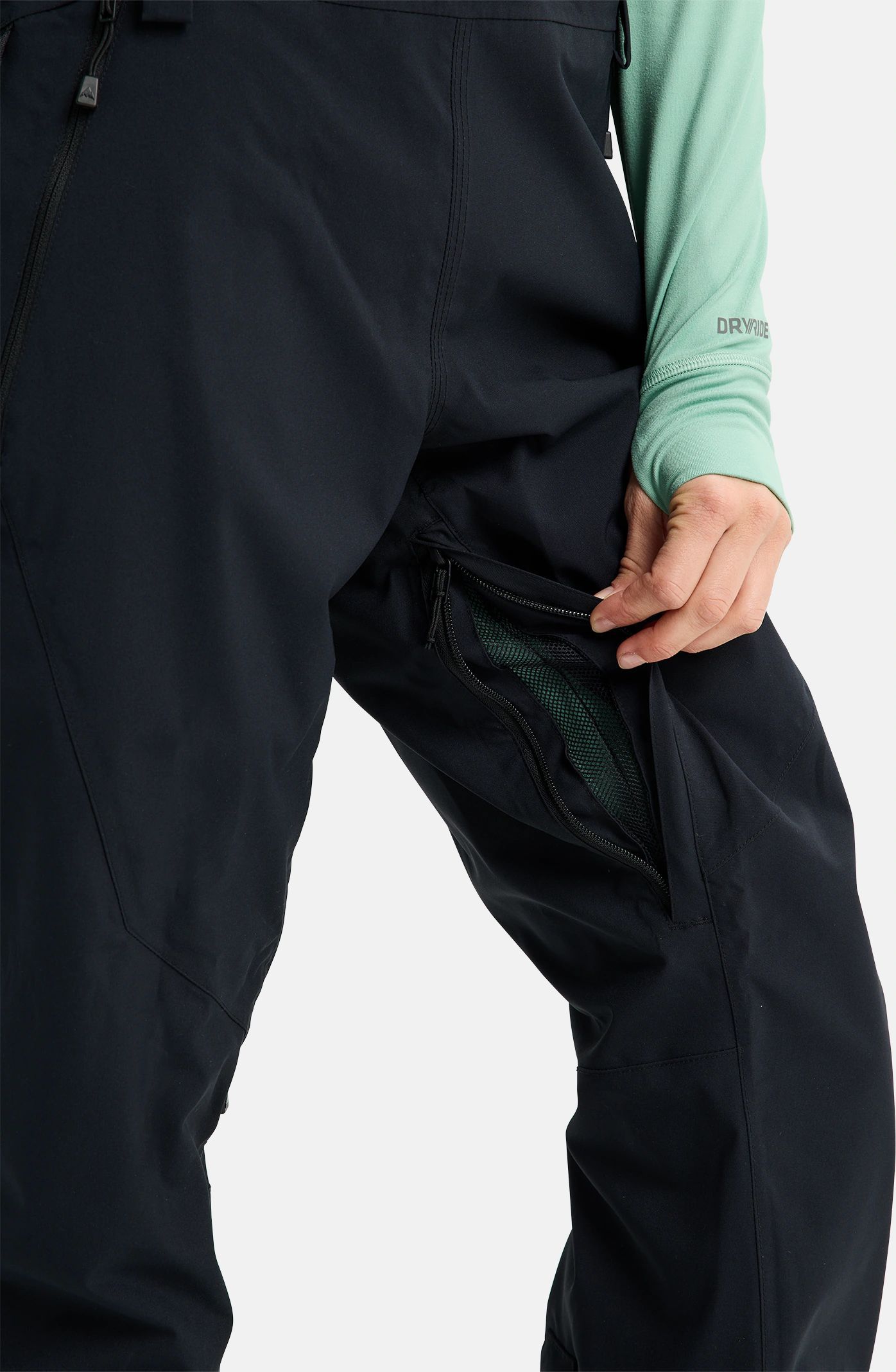 Dámské kalhoty Burton Reserve Stretch 2L Bibs true black