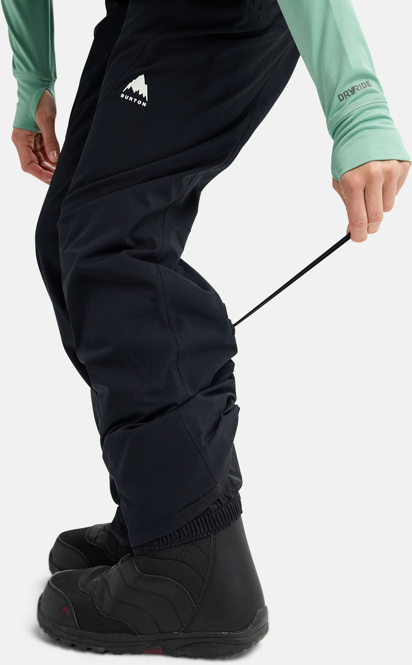 Dámské kalhoty Burton Reserve Stretch 2L Bibs true black