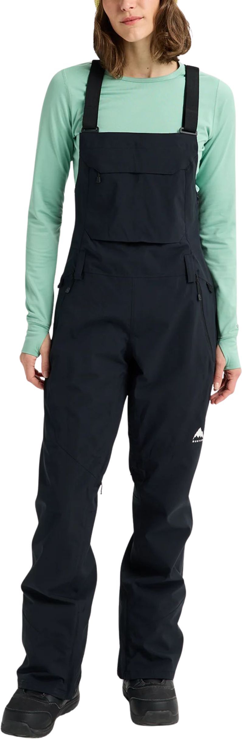 Dámské kalhoty Burton Reserve Stretch 2L Bibs true black