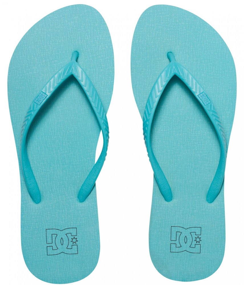 Dámské DC žabky Spray aqua