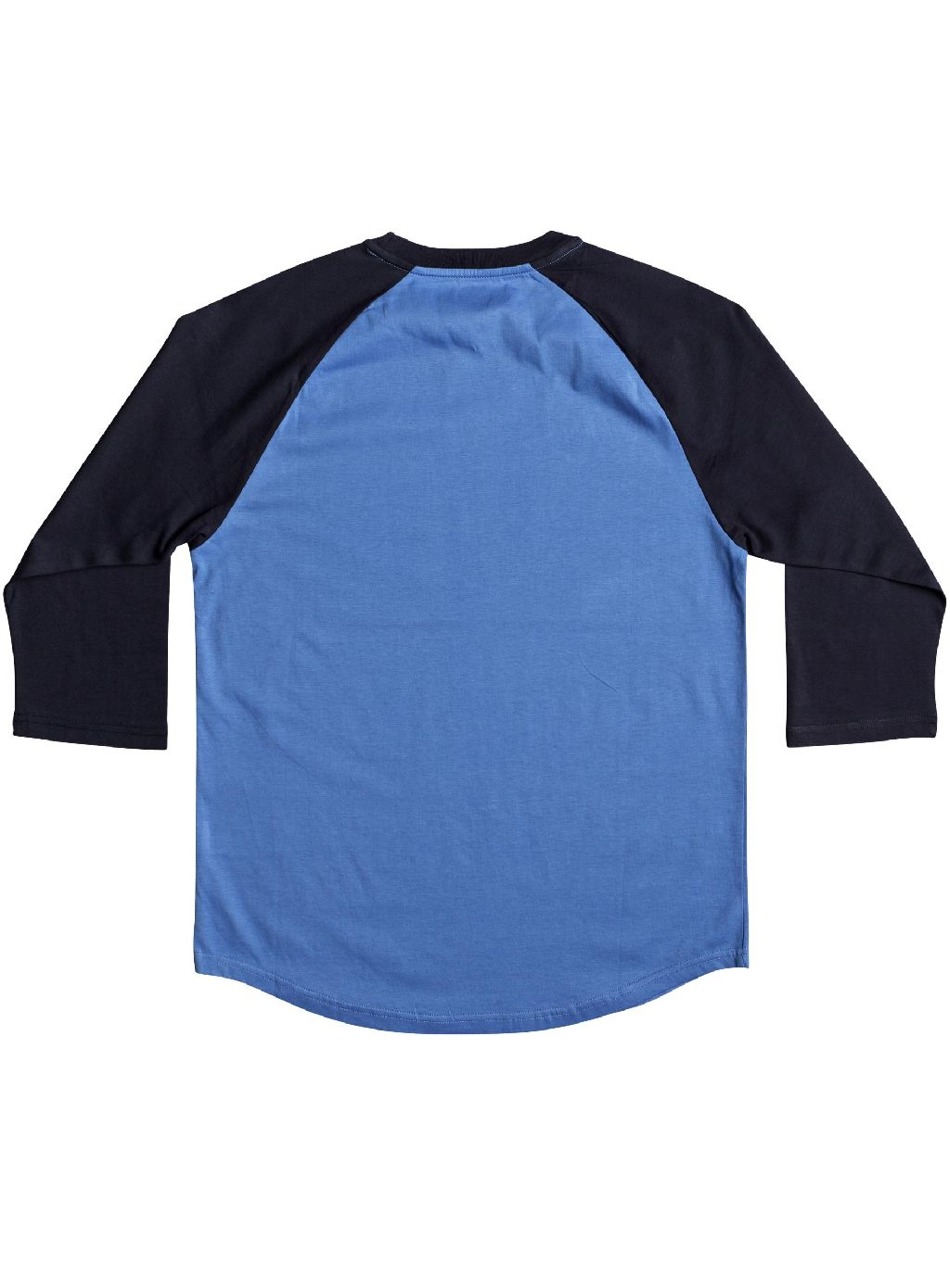 Pánské tričko DC Rebuilt 2 3/4 Raglan dark indigo/ campanula