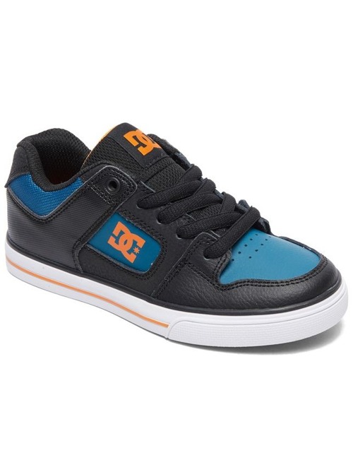 Dětské boty DC Pure black/orange/blue