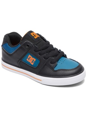 Dětské boty DC Pure black/orange/blue