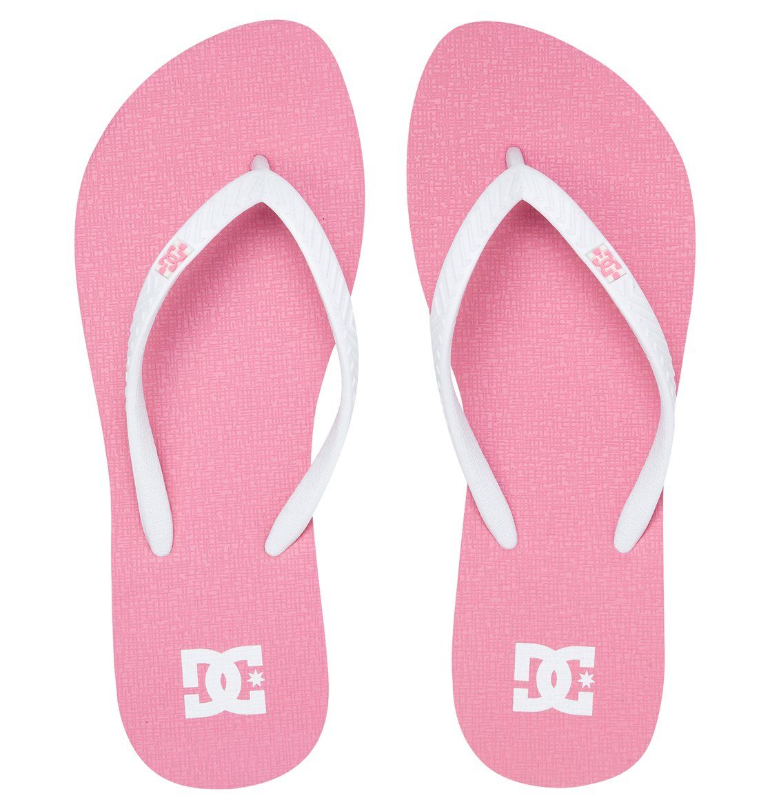 Žabky DC Spray pink white