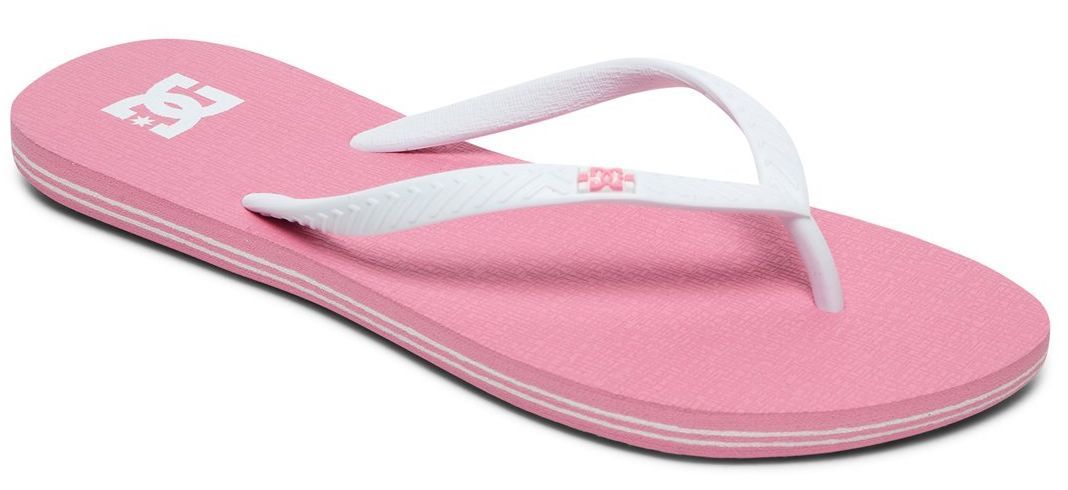 Žabky DC Spray pink white