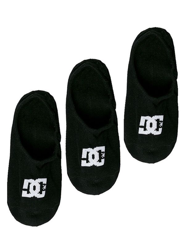DC Shoes Calzini Uomo Liner - 3 Paia, Mix Cotone Morbido, Taglia Unica EU 40-45, Con Logo