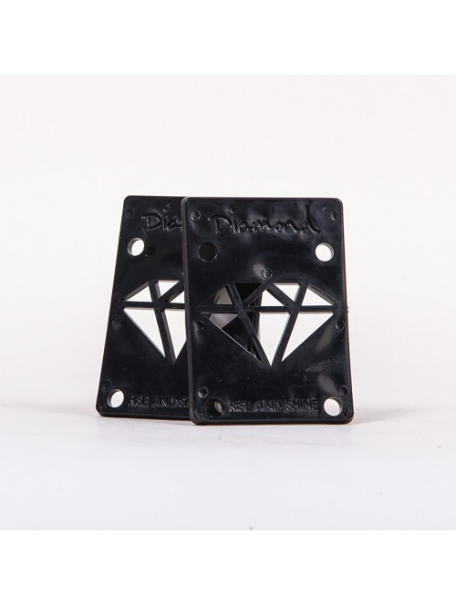 Diamond Riser Medium Podložky Diamond Rise & Shine Risers black (2 ks) | Boardmania.cz